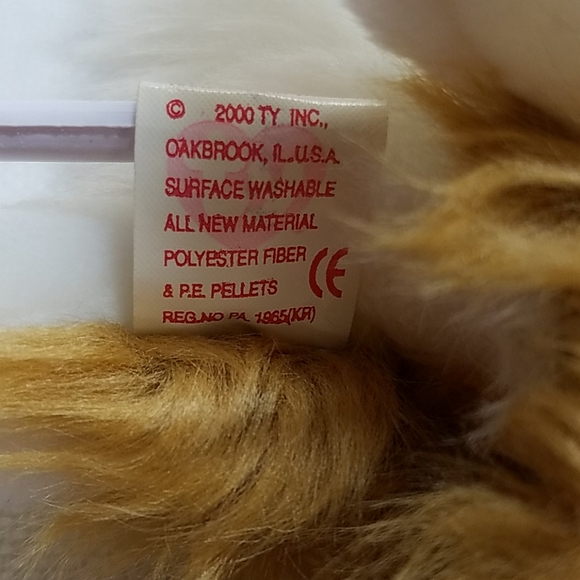 Ty Beanie Baby Collie 'Cassie' - Picture 8 of 8